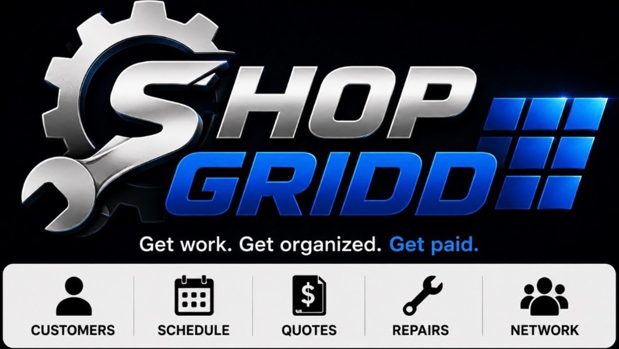ShopGridd â€” Get work. Get organized. Get paid.